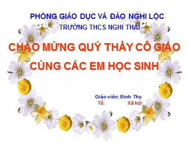 Bài giảng Lịch sử Lớp 7 - Tiết 29, Bài 15: Sự phát triển kinh tế và văn hoá thời Trần (Tiếp theo)