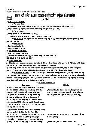 Giáo án Lịch sử Lớp 7 - Bài 10: Nhà Lý đẩy mạnh công cuộc xây dựng đất nước - Lê Thị Kim Phụng