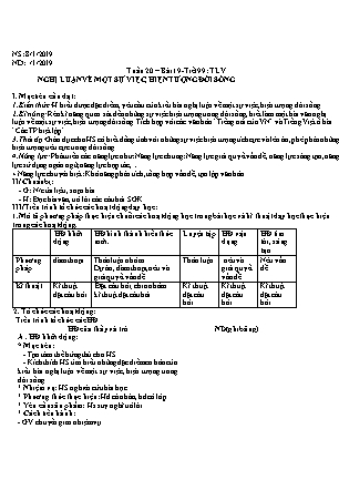 Giáo án Ngữ văn Lớp 9 - Tiết 99+100