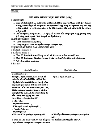 Giáo án Tiếng Việt Lớp 4 - Tuần 2 - Trần Thị Thắm