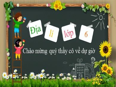 Bài giảng Địa lí Lớp 6 Sách cánh diều - Bài 18: Sông. Nước ngầm và băng hà