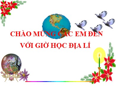 Bài giảng Địa lí Lớp 6 Sách Chân trời sáng tạo - Bài 22: Dân số và sự phân bố dân cư trên thế giới