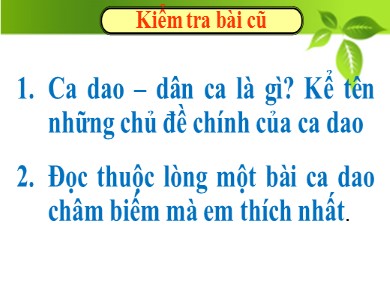 Bài giảng Ngữ văn Lớp 6 - Tiết 17+18: Văn bản Nam quốc sơn hà. Tụng giá hoàn kinh sư