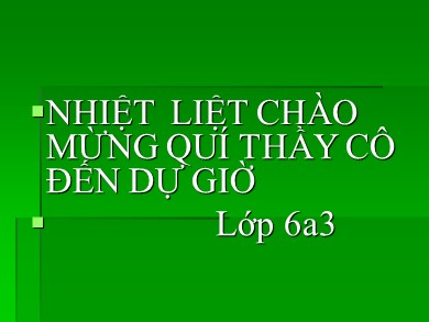 Bài giảng Ngữ văn Lớp 6 - Tiết 39: Văn bản Ếch ngồi đáy giếng