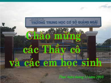 Bài giảng Ngữ văn Lớp 8 - Tiết 59: Ôn luyện về dấu câu - Trường THCS Quảng Ngãi