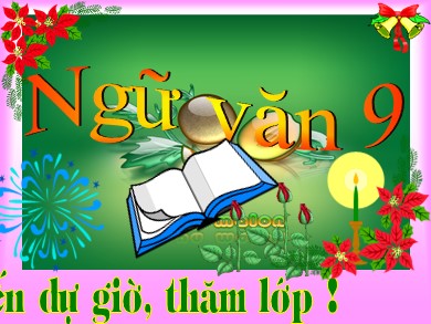 Bài giảng Ngữ văn Lớp 9 - Tiết 61: Văn bản Làng