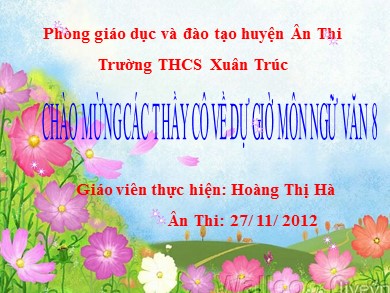 Bài giảng phát triển năng lực Ngữ văn Lớp 8 - Tiết 58: Ôn luyện về dấu câu - Trường THCS Xuân Trúc