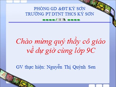 Bài giảng phát triển năng lực Ngữ văn Lớp 9 - Tiết 53: Đoàn thuyền đánh cá - Nguyễn Thị Quỳnh Sen