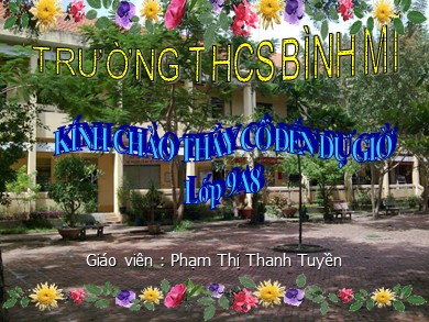 Bài giảng phát triển năng lực Ngữ văn Lớp 9 - Tiết 56 : Văn bản Bếp lửa - Hoàng Thị Hà - Phạm Thị Thanh Tuyền