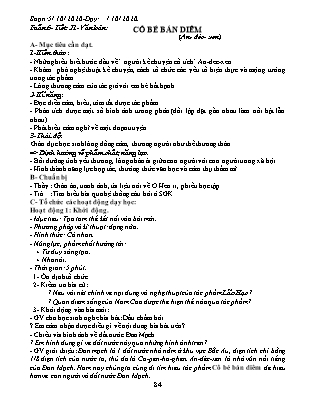 Giáo án phát triển năng lực Ngữ văn Lớp 8 theo CV417 - Tuần 6 - Năm học 2020-2021 - Trường THCS Đào Dương