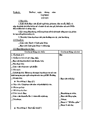 Giáo án Tổng hợp các môn Lớp 4 - Tuần 11 (Bản hay)