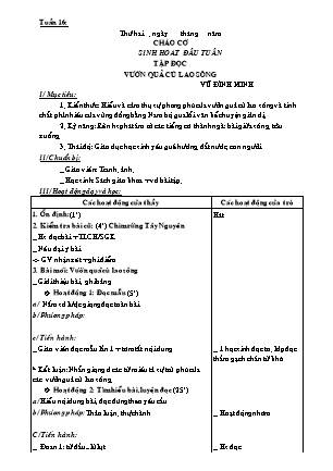 Giáo án Tổng hợp các môn Lớp 4 - Tuần 16