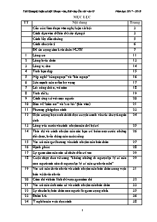 Tài liệu Ôn thi vào Lớp 10 - Nghị luận xã hội