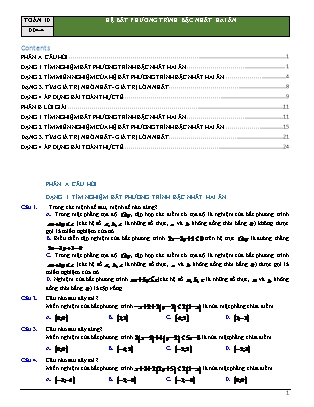 Bài tập ôn tập Toán Lớp 10 - Bài 4.4: Hệ bất phương trình bậc nhất hai ẩn (Có lời giải)