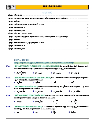 Chuyên đề Hình học Lớp 12 - Chương 2 - Đề 14: Hình nón, khối nón (Có lời giải)