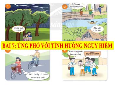 Bài giảng Giáo dục ông dân Lớp 6 Sách Kết nối tri thức - Bài 7: Ứng phó với tình huống nguy hiểm - Trường THCS Lương Thế Vinh